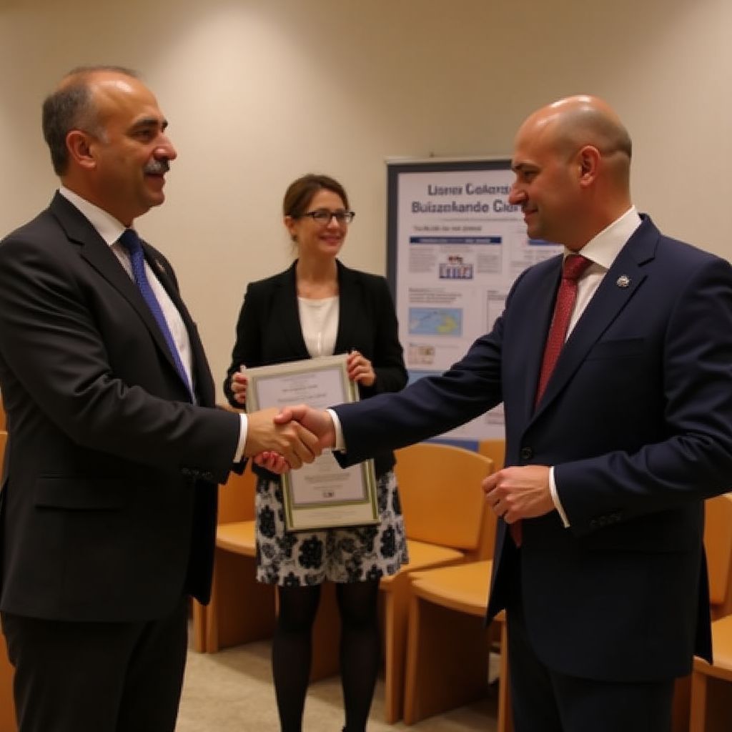 İş koçluğu sertifika töreni